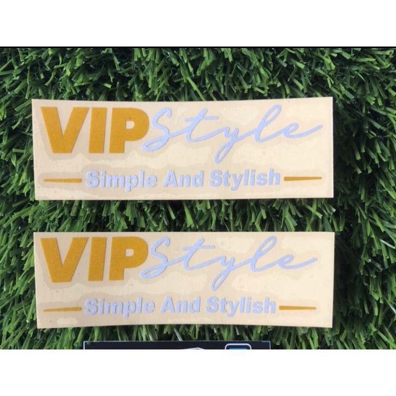Jual Stiker VIP* STYLE sticker cutting | Shopee Indonesia