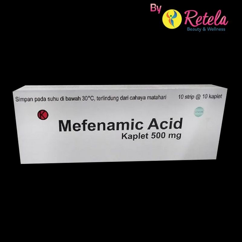 Jual MEFENAMIC ACID 500MG 1 STRIP 10 TABLET | Shopee Indonesia