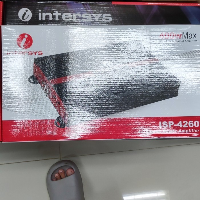 Jual POWER AMPLIFIER 4 CHANNEL INTERSYS ISP-4260 / POWER 4 CHANNEL ...