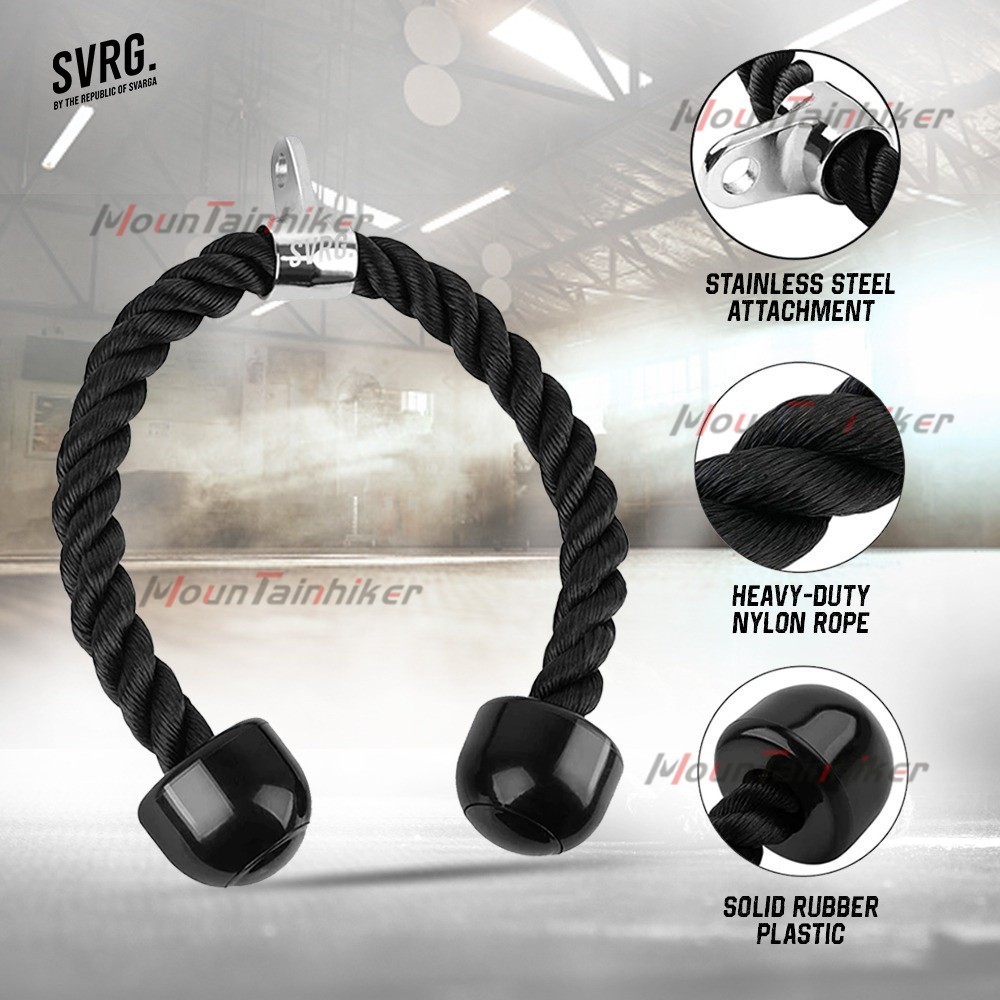 Jual Tricep Rope - Latihan Otot Trisep - Tali Pull Down Tricep Rope ...