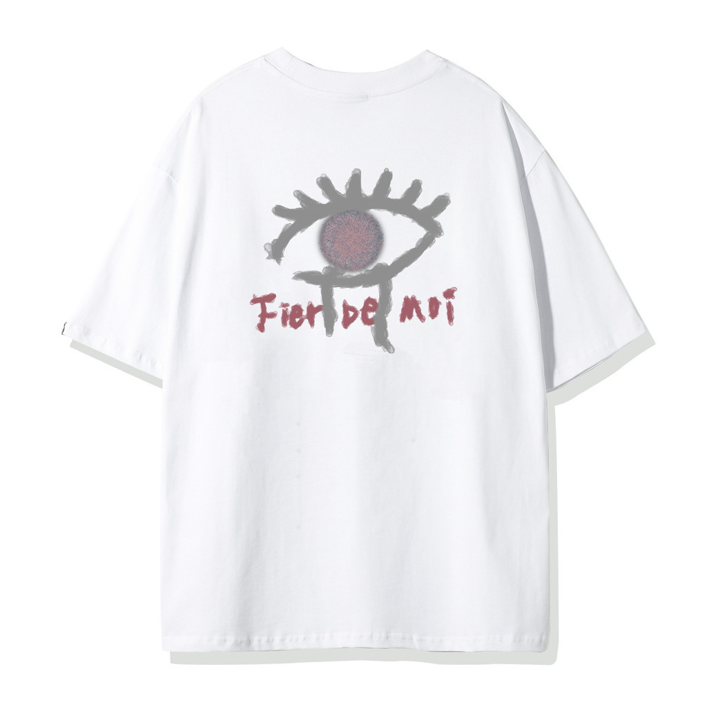 Jual FIER DE MOI Tee Sketch Eye White ( 100% Authentic ) | Shopee Indonesia