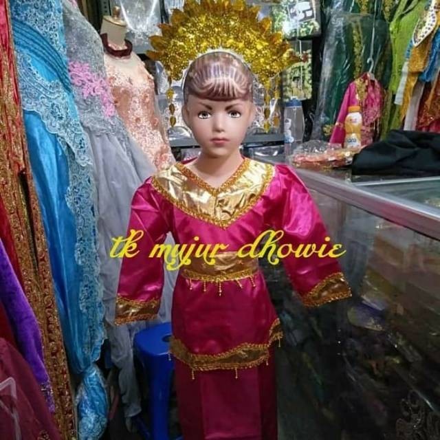 Jual Baju adat padang & Sunting TK & SD // Baju padang // Pakaian adat ...