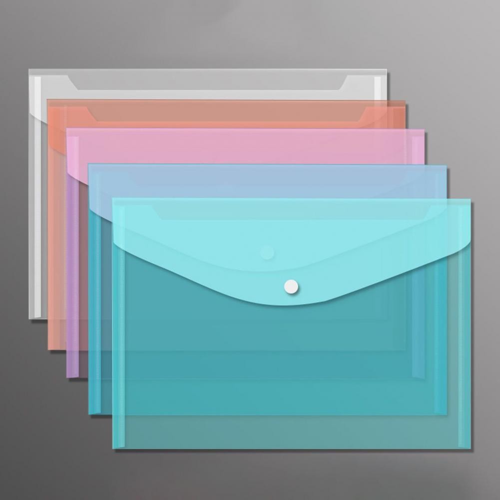 Jual A4 File Holder Document Organizer Transparent A4 Size Document ...