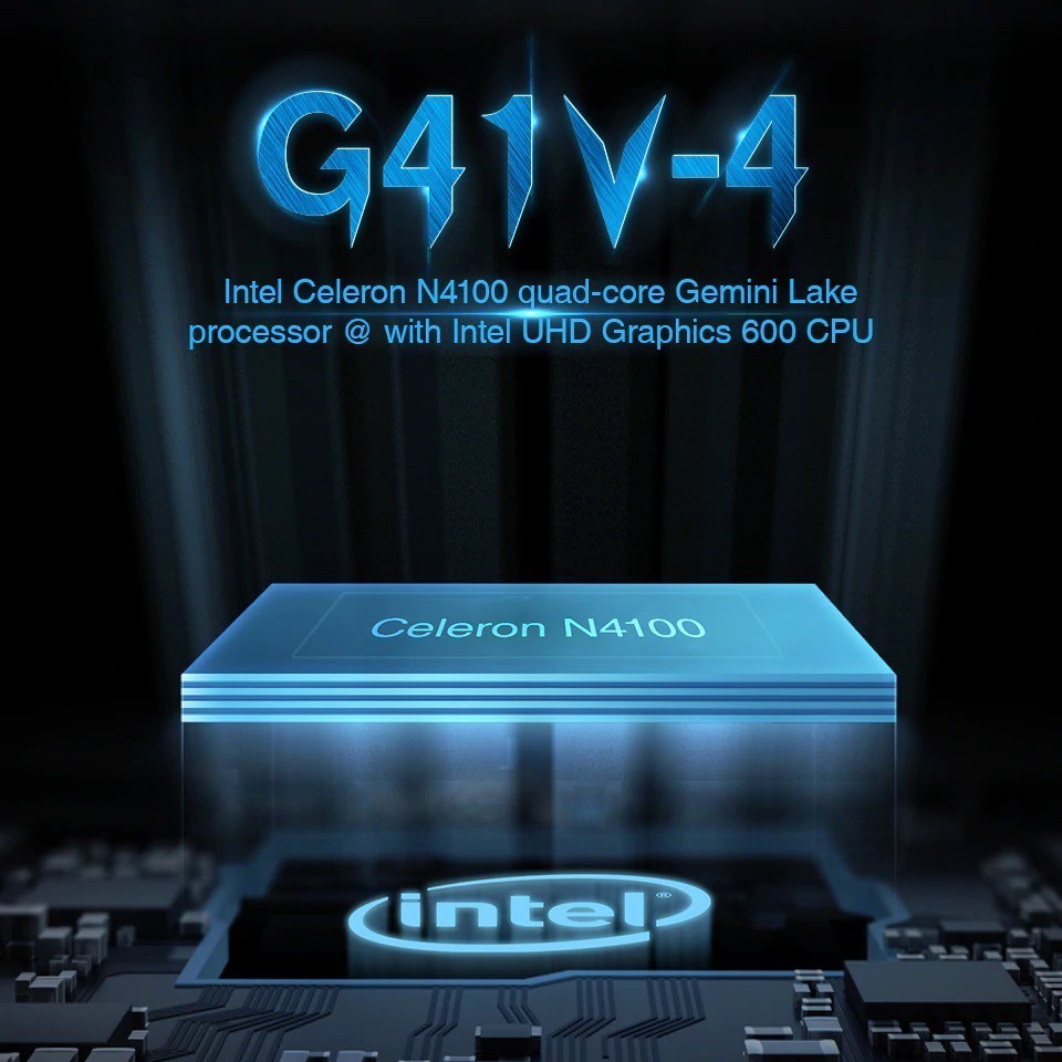 GROSIRUNIK99 MINIX G41V Mini PC - Intel Celeron N4100 RAM 4GB ROM 64GB - Windows 10