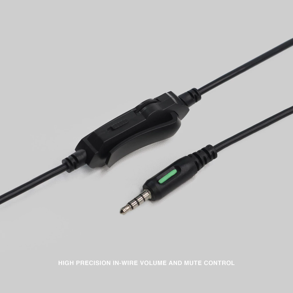 Rexus WO2 Headset Stereo Lightweight - Headband Adjustable & Single Jack 3.5mm
