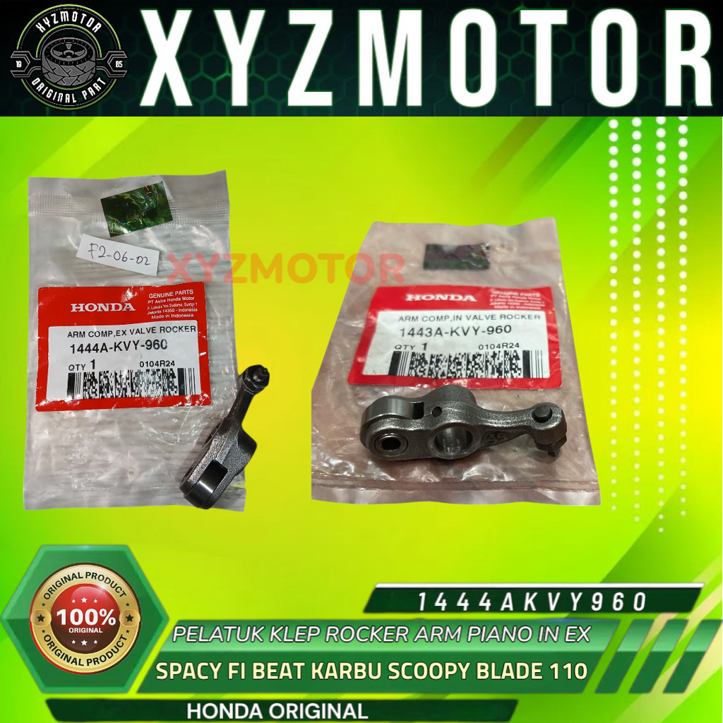 Jual PELATUK KLEP ROCKER ARM PIANO IN EX SPACY FI BEAT SCOOPY BLADE 110 ...