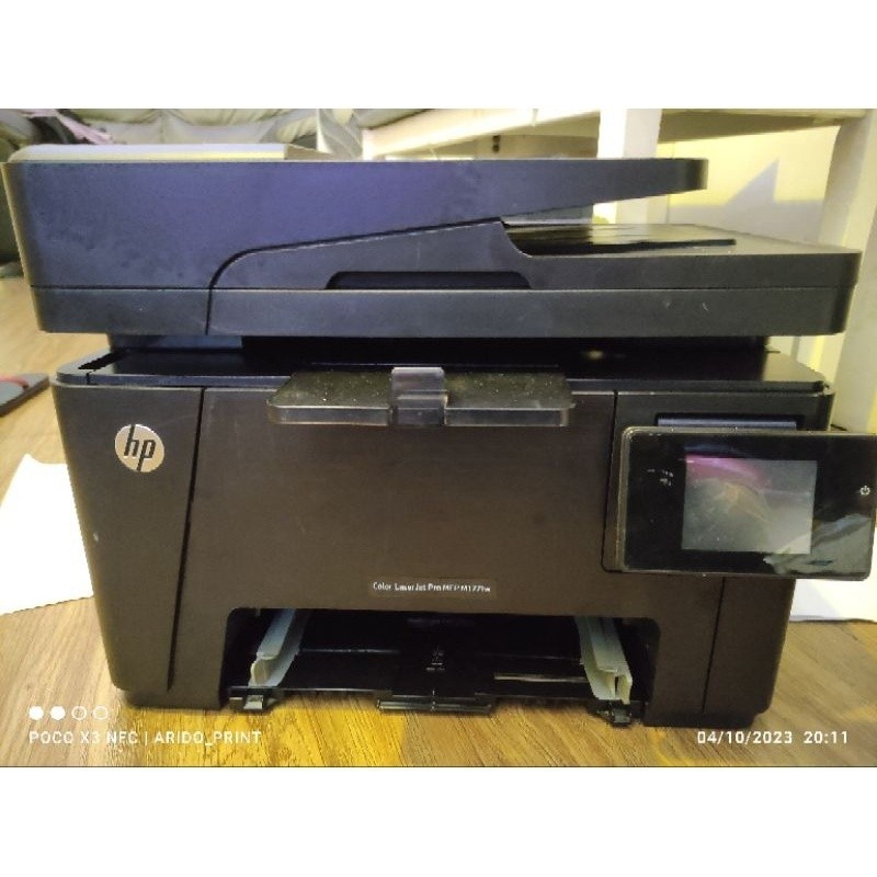 Jual Printer Hp Color Laserjet Pro Mfp M177fw M177 Fw Fotocopy Warna Mini Shopee Indonesia