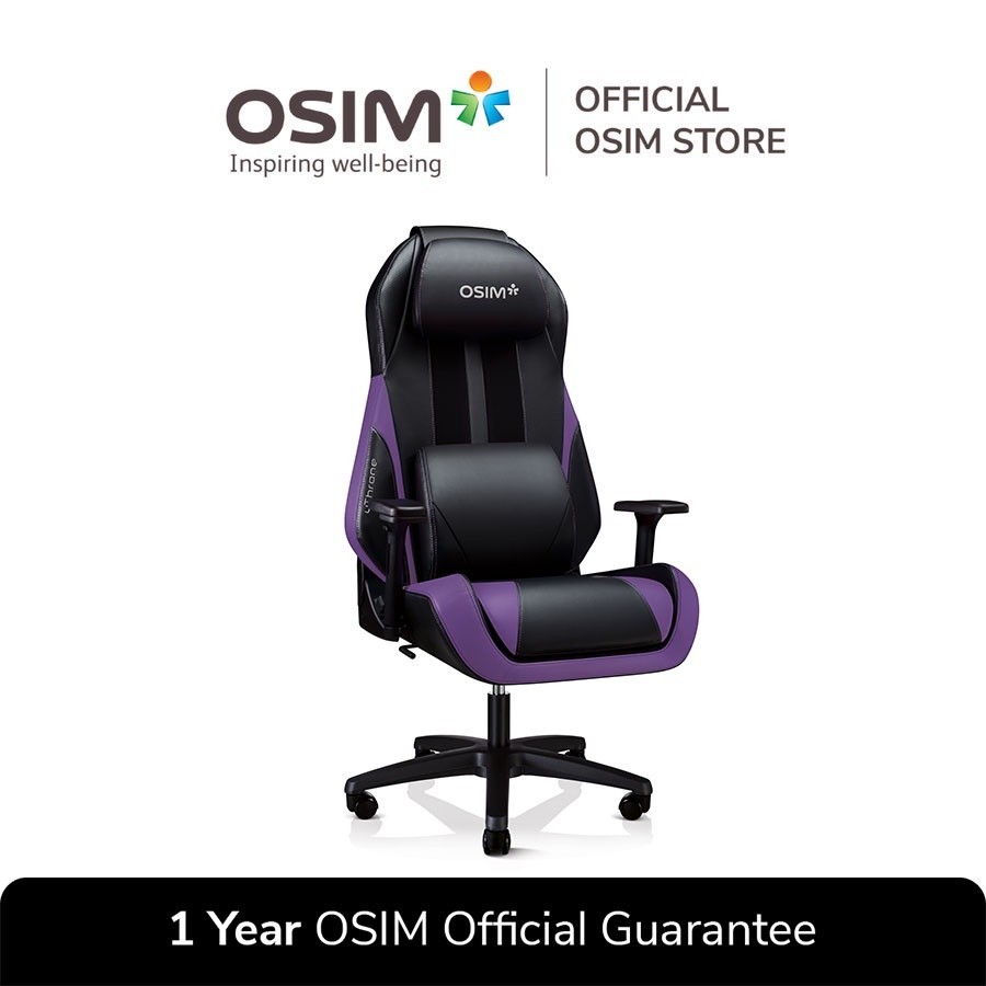 Jual OSIM uThrone - Gaming Massage Chair / Kursi Gaming Pijat - Purple ...