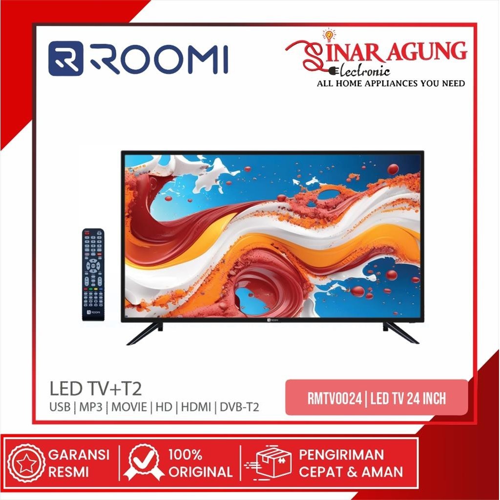 Jual TANAKA RMTV0024 LED TV DIGITAL 24 INCH - GARANSI RESMI | Shopee ...