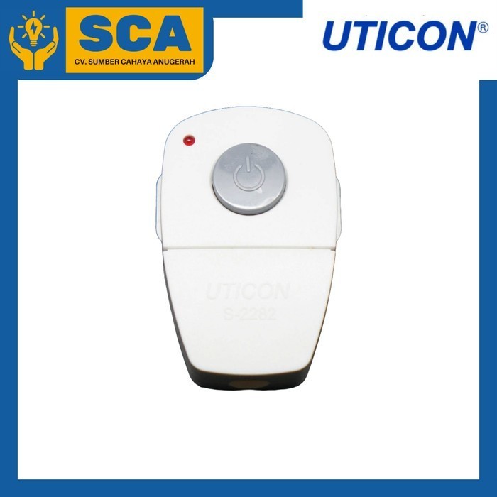 Jual Stekker / Colokan Arde + Saklar Tekan Uticon S-2282N | Shopee ...