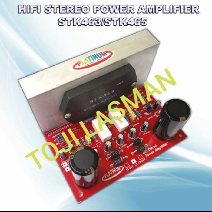 Jual stk 463 465 kit pcb power stk463 platinum -ASK25 | Shopee Indonesia