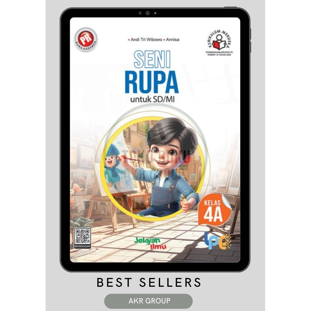 Jual Buku Pr/Lks Seni Rupa Kelas 4 SD/MI Semester 1 Kurikulum Merdeka ...