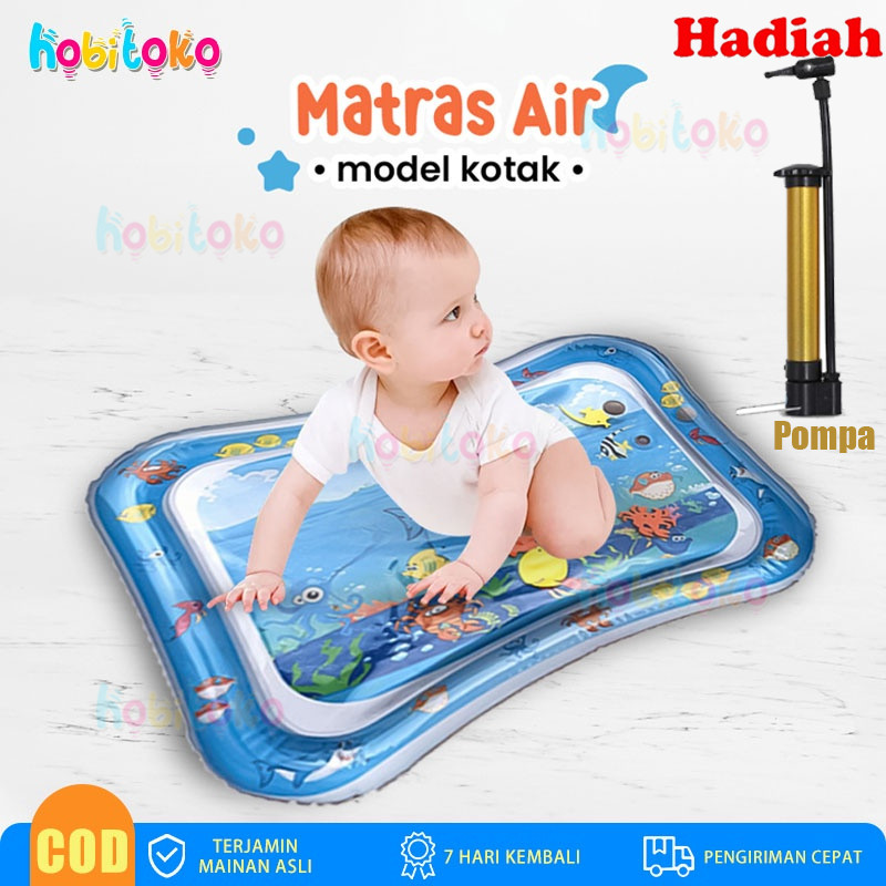 Jual 【Bawalah hadiah】Baby Kids Water Play Mat/Matras Air Bayi/Playmat
