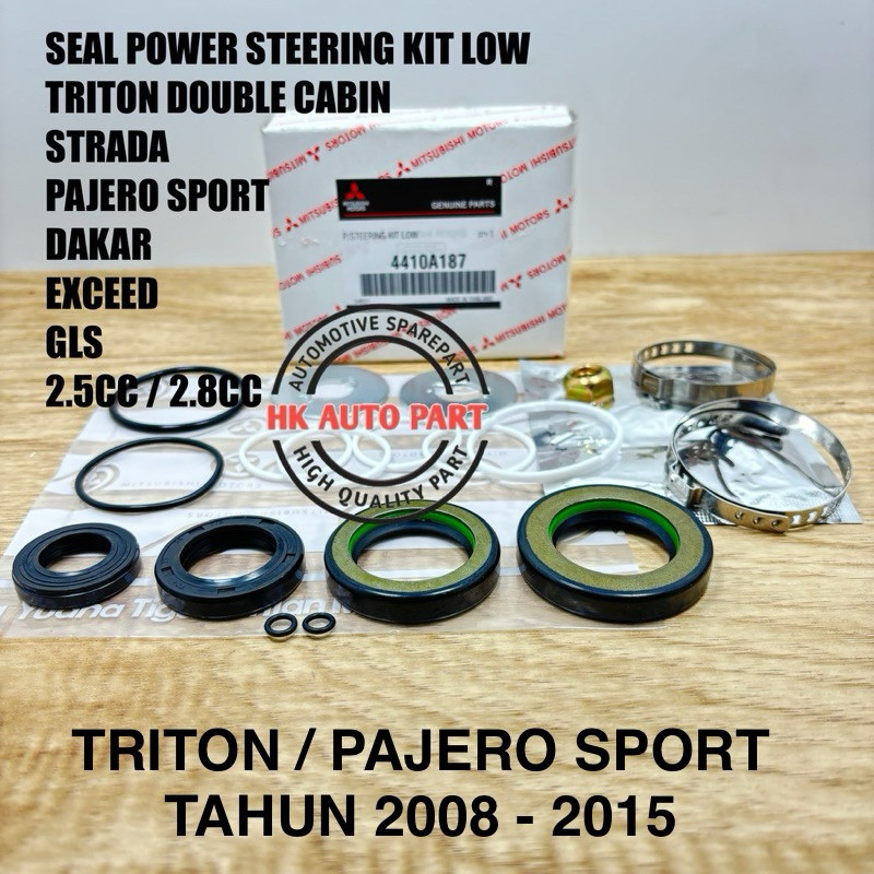 Jual Seal Rack Power Steering Kit Bawah Triton Strada Pajero Sport ...