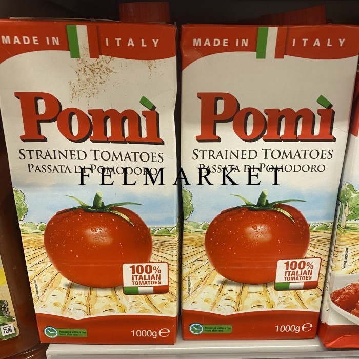 Jual Pomi Strained Tomatoes Passata Di Pomodoro Italy / 1 Kg / Pcs ...