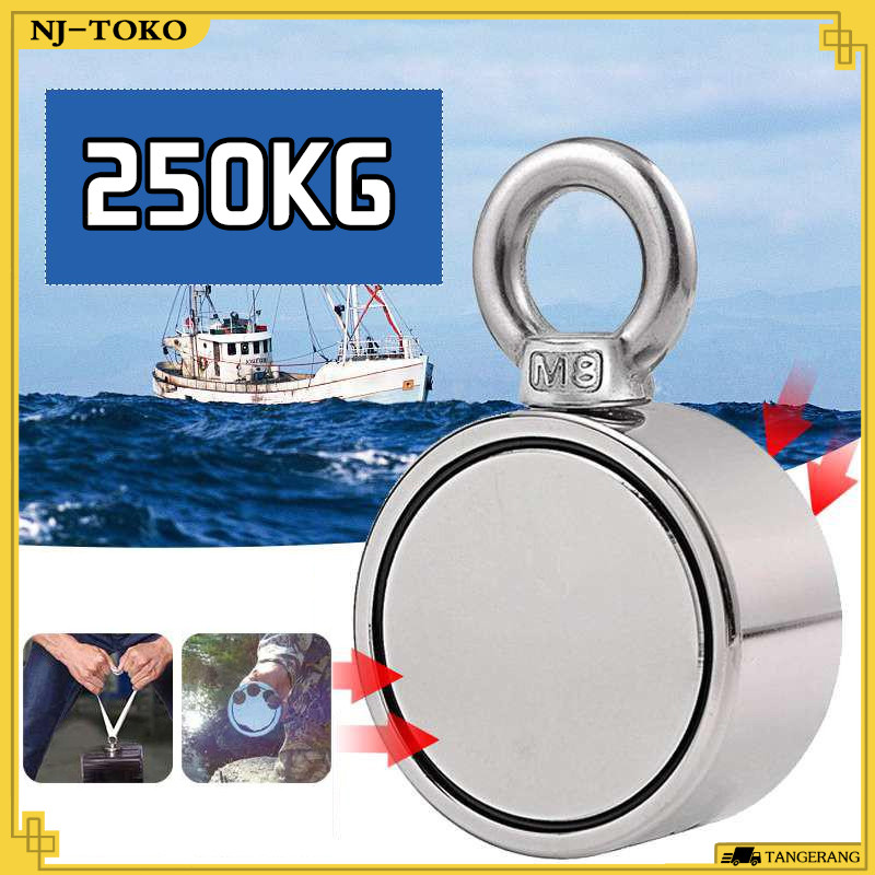 Jual 140kg/240kg Magnet Super Kuat Dual-Sided Maghnet Kuat | Shopee ...