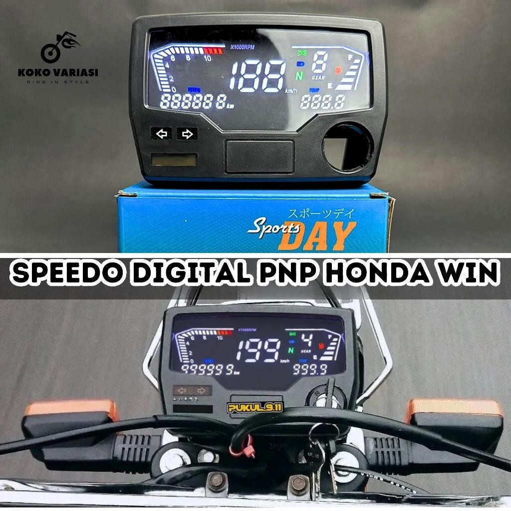 Jual Speedometer Win Digital Spedo Win100 Dijital Speedo Digital win ...