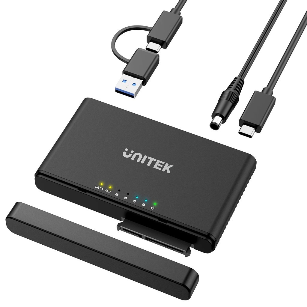 Jual UNITEK M2 SATA Hard Drive Adapter to USB C 3.1 Docking Station ...