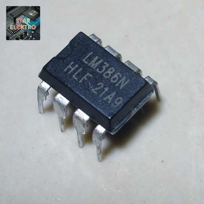 Jual LM386N Dip-8 LM 386N 386 LM386 IC Low Power Audio OpAmp HLF Class ...