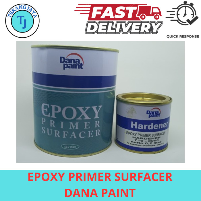 Jual Epoxy Primer Surfacer Grey 1 Liter DANA PAINT (2 KOMPONEN ...