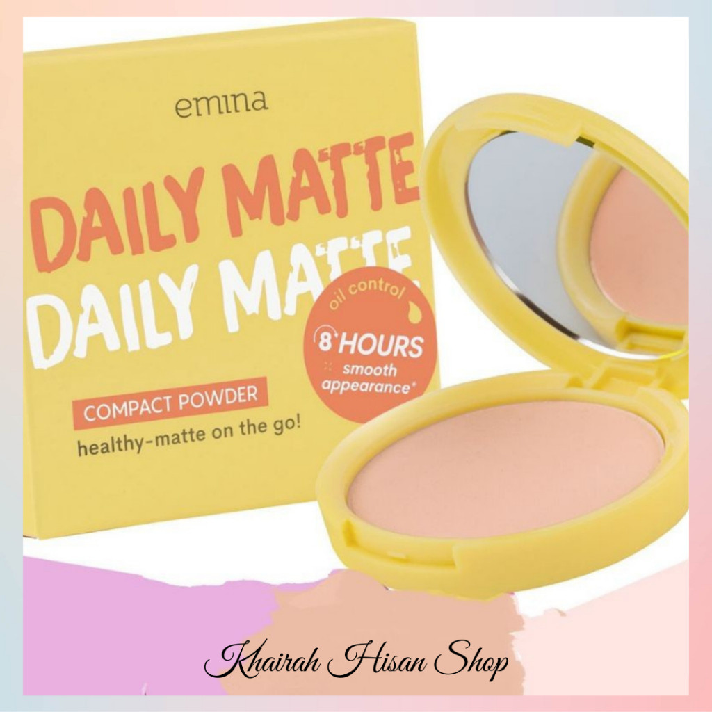Jual Emina Daily Matte Compact Powder | Shopee Indonesia