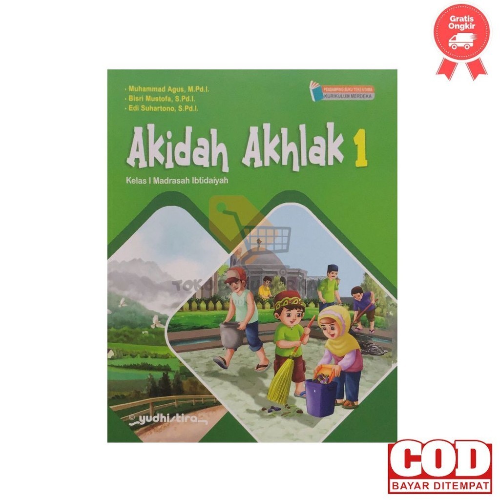 Jual Buku Akidah Akhlak Kelas 1 2 3 4 5 6 Mi Kurikulum Merdeka Penerbit 