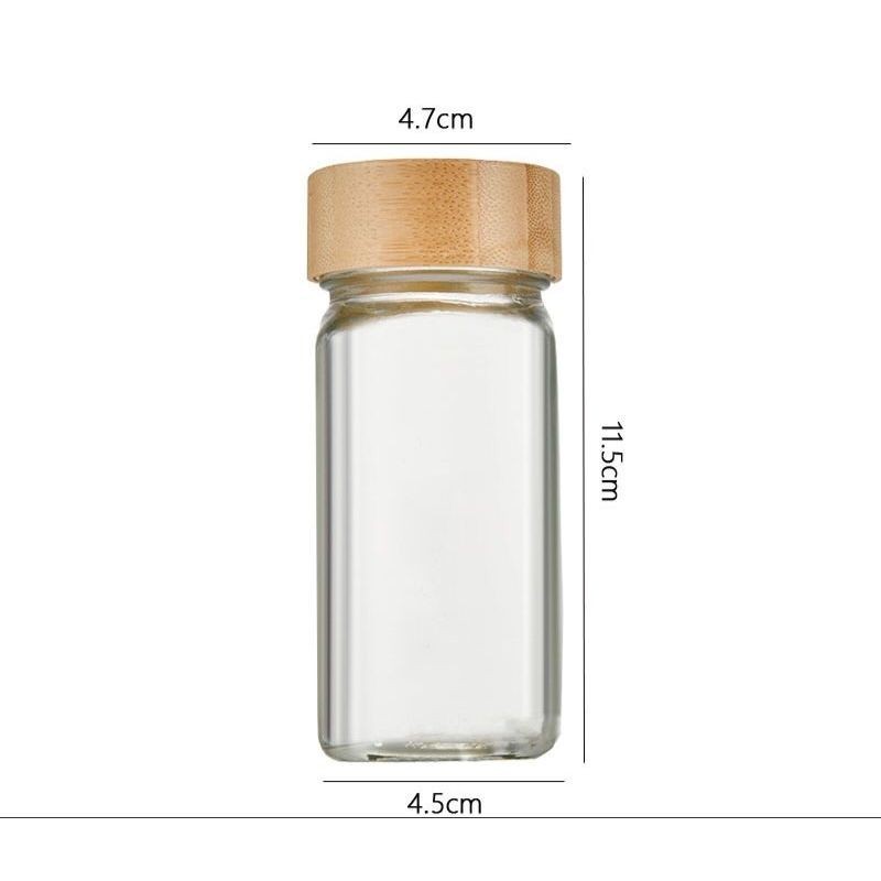 Jual [ME] Botol Bumbu Kaca Botol Bumbu Rempah Dapur | Shopee Indonesia