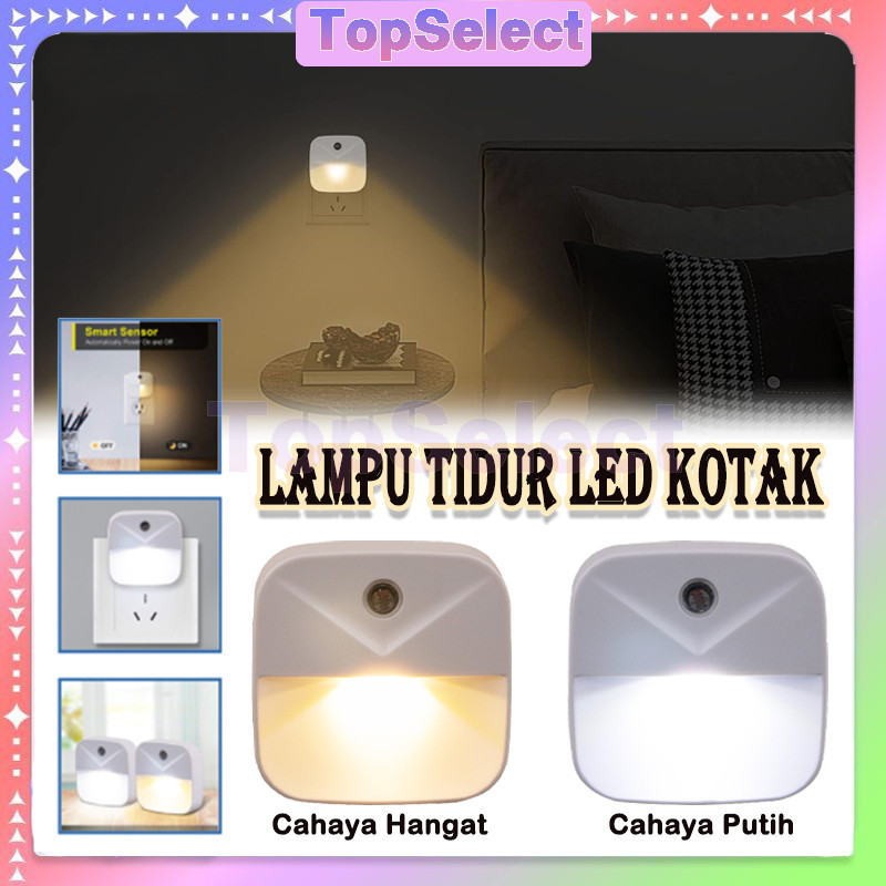 Jual Lampu Dekorasi Ruangan Sensor Cahaya Night Light/Kotak Sleep Mini ...