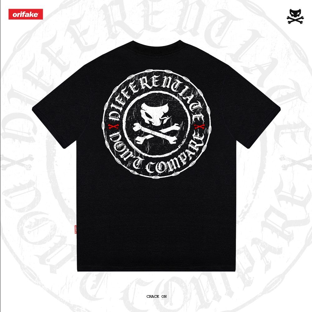 Jual Orifake - T-shirt Crack On 200gsm | Shopee Indonesia