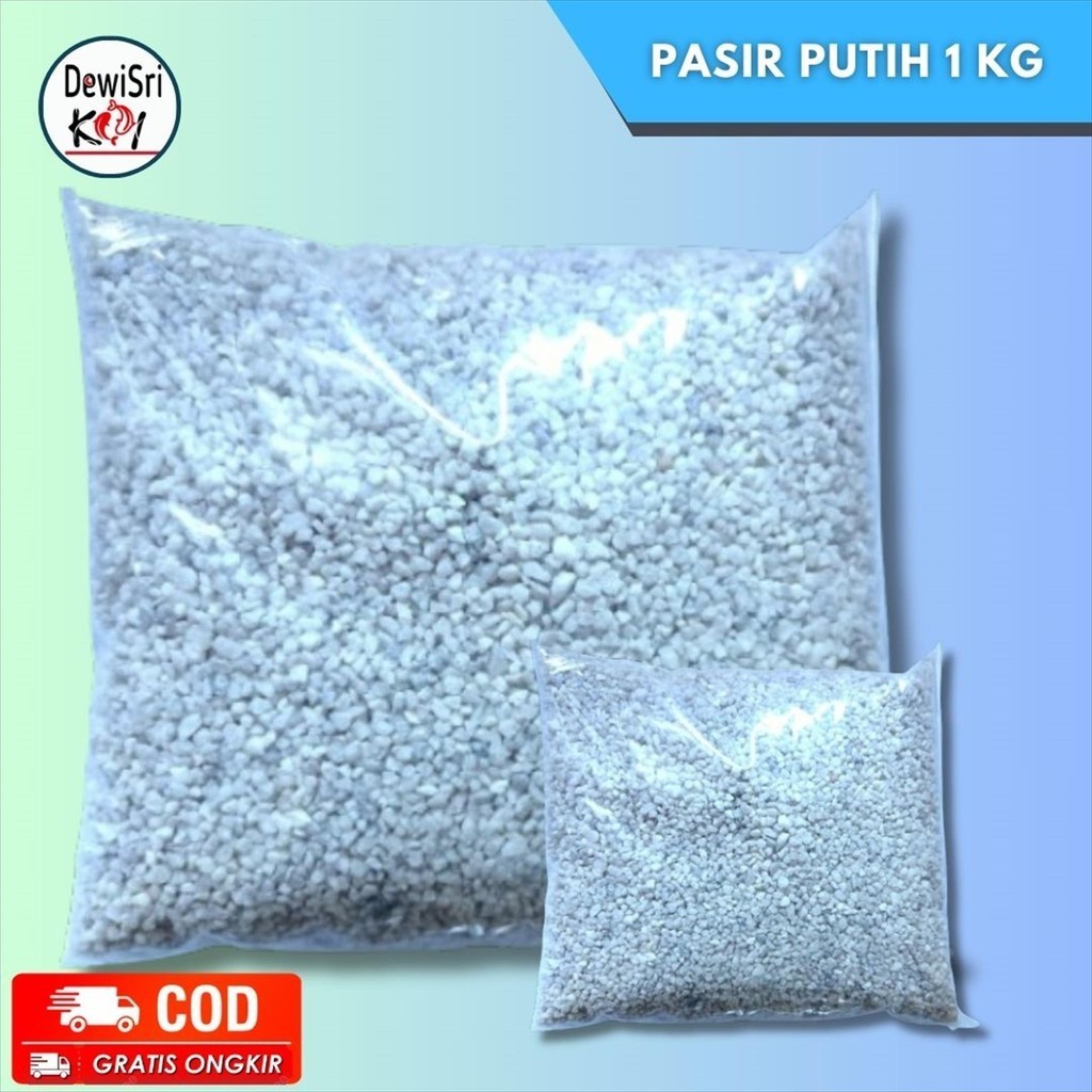 Jual Pasir Silika Putih Halus Media Filter Kolam Ikan Aquarium ...