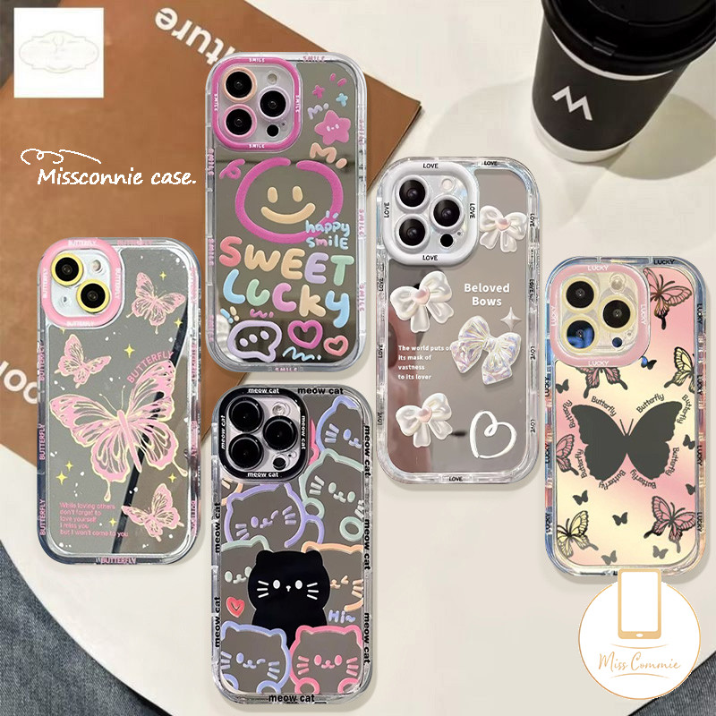 Jual MissConnie Casing Kupu-kupu Kucing Lucu Ikatan Simpul Hati Cinta ...