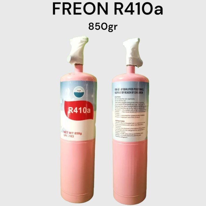 Jual Freon Refrigerant 410a 850gram botol kecil PART AC MESIN CUCI