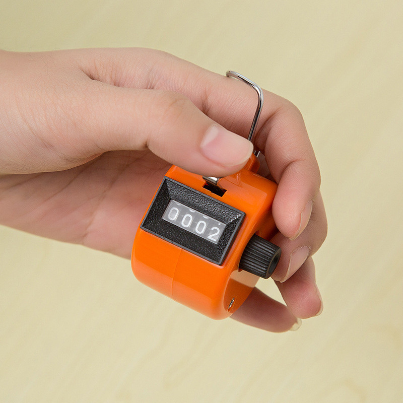 Jual Alat Penghitung manual 4-digit counter point counter Alat hitung ...