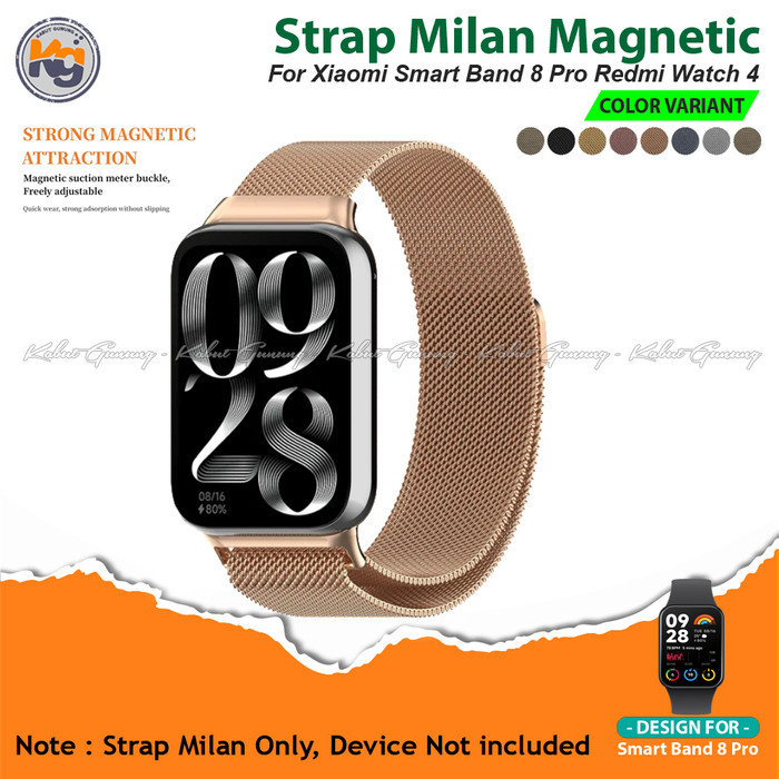 Jual Strap Milan Steel Milan Magnetic Loop For Mi Band Pro Redmi
