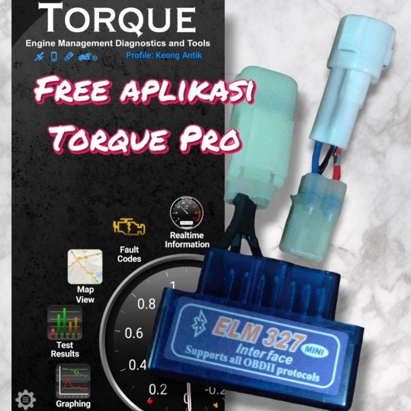 Jual Paket scanner motor injeksi Obd2 untuk motor injeksi Honda dan ...