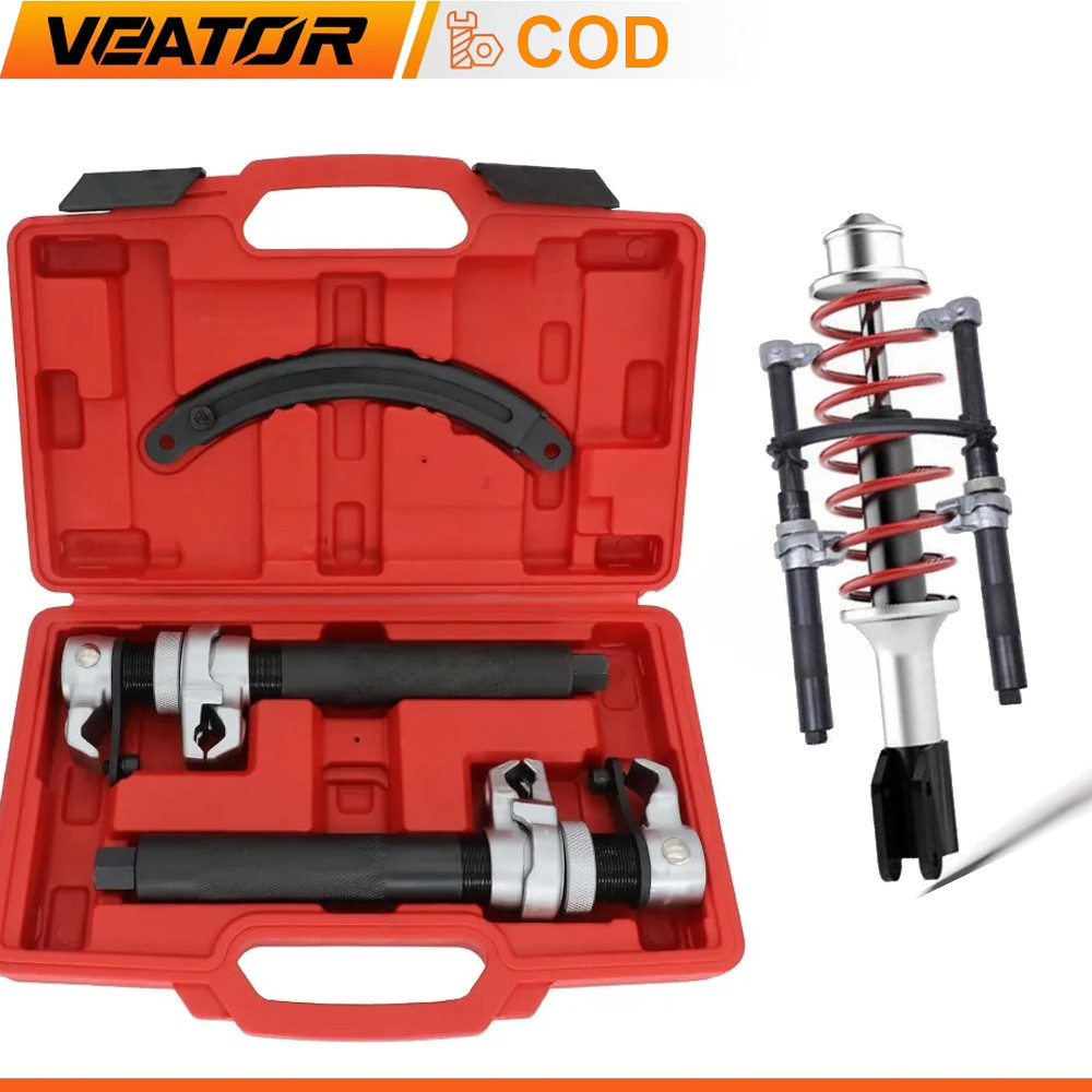 Jual 3 pcs Coil Spring Compressor Tool Kit Shock Absorber Shock ...