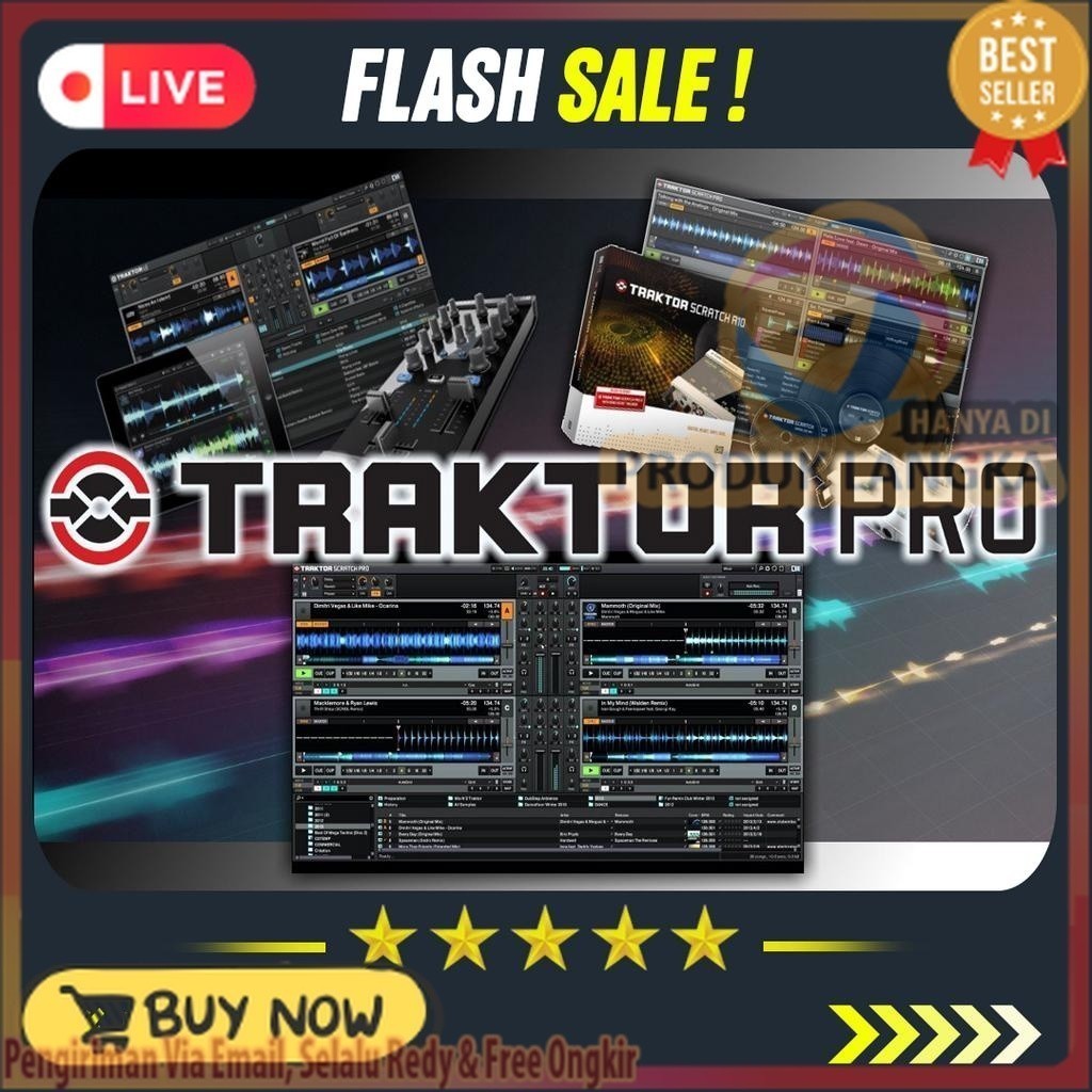 Jual Software GT Traktor PRO 3 DJ Full Version Terbaru Premium Plus ...