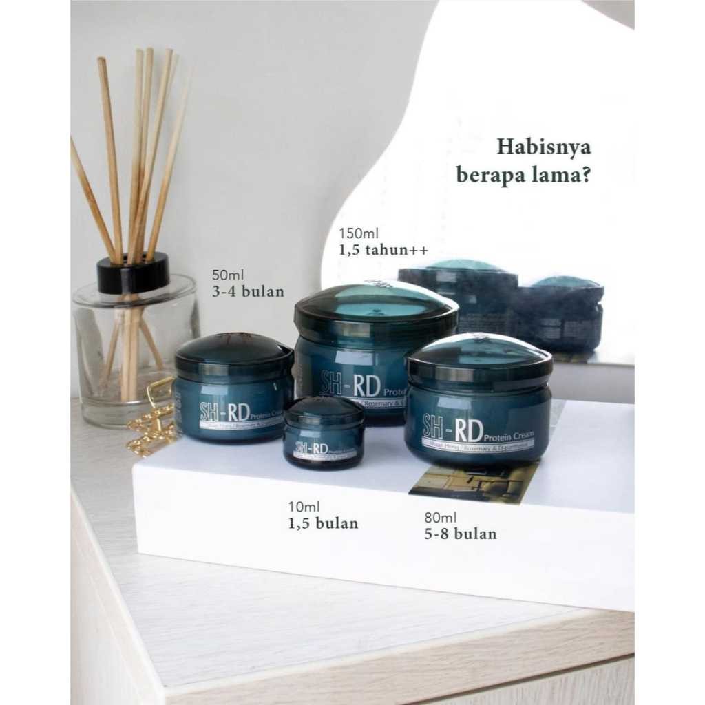 Jual SHRD PROTEIN CREAM 10ml, 50ml | Perawatan Rambut Kering, Rontok ...
