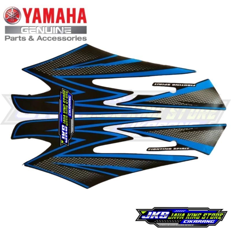 Jual Striping stiker body custom Rx king rxking 2003 biru fullset ...
