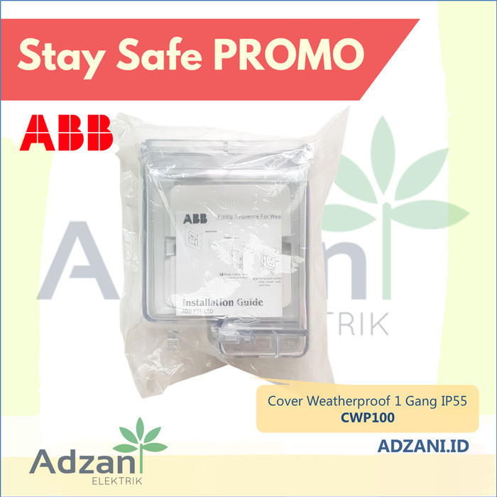 Jual [ABB] Waterproof Cover Socket IP55 Outdoor Indoor Weatherproof ...