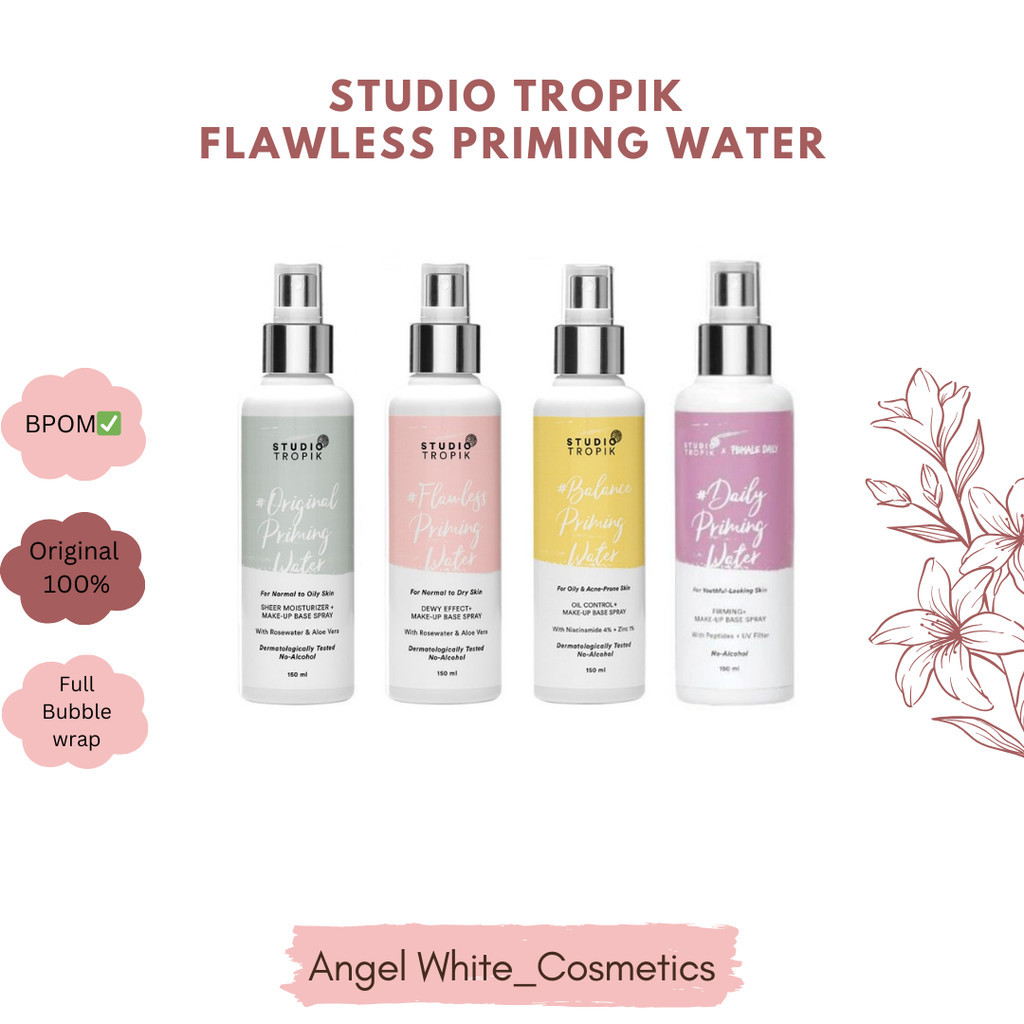 Jual STUDIO TROPIK PRIMING WATER ( 30 / 150 ml ) Priming Water Make-Up ...