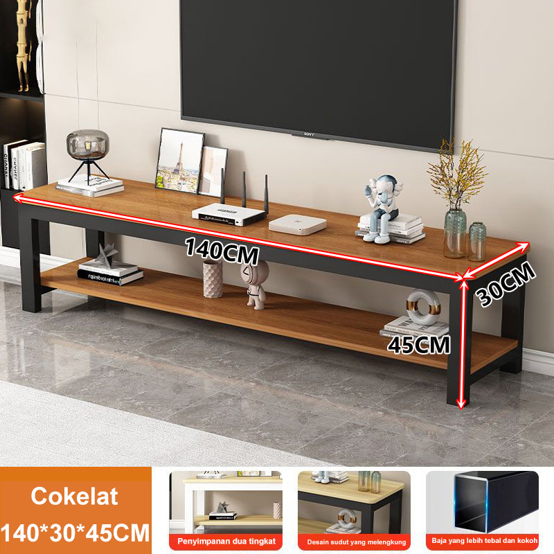 Jual Meja TV Rak Tv Minimalis Bufet Tv Minimalis Kayu Modern Rak Serbaa ...