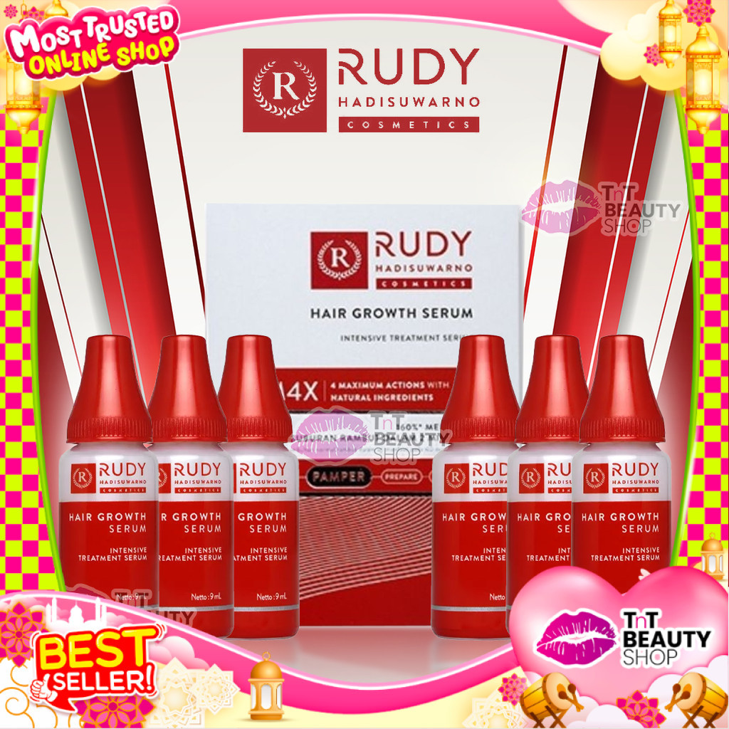 Jual Rudy Hadisuwarno Cosmetics Hair Growth Serum 6x9ml | RHC | TnT ...