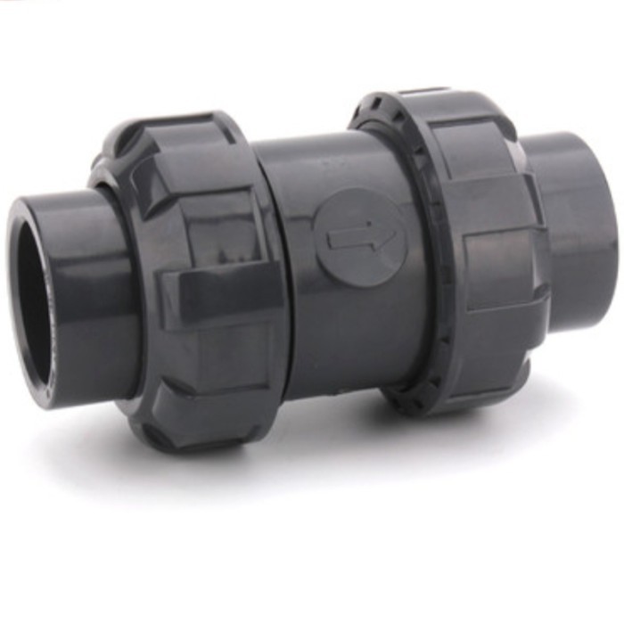 Jual NB91 True Union Check Valve PVC 2 inch DN50 Fitting PVC Pipa PVC ...