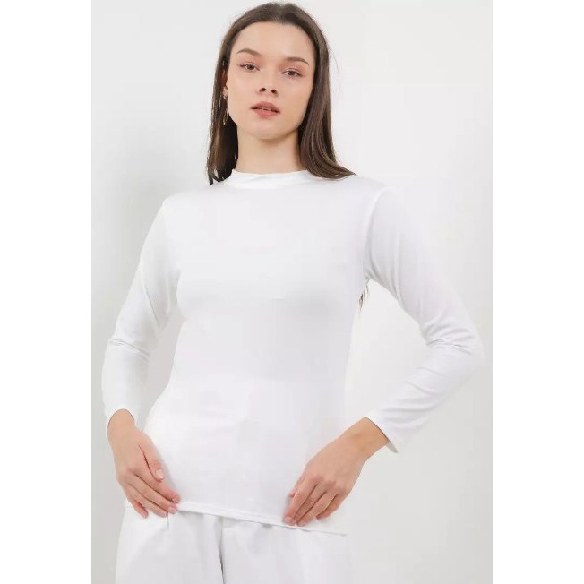 Jual CHIC SIMPLE L/S INNER BLOUSE INNER WANITA CANTIK B00O73BB | Shopee ...