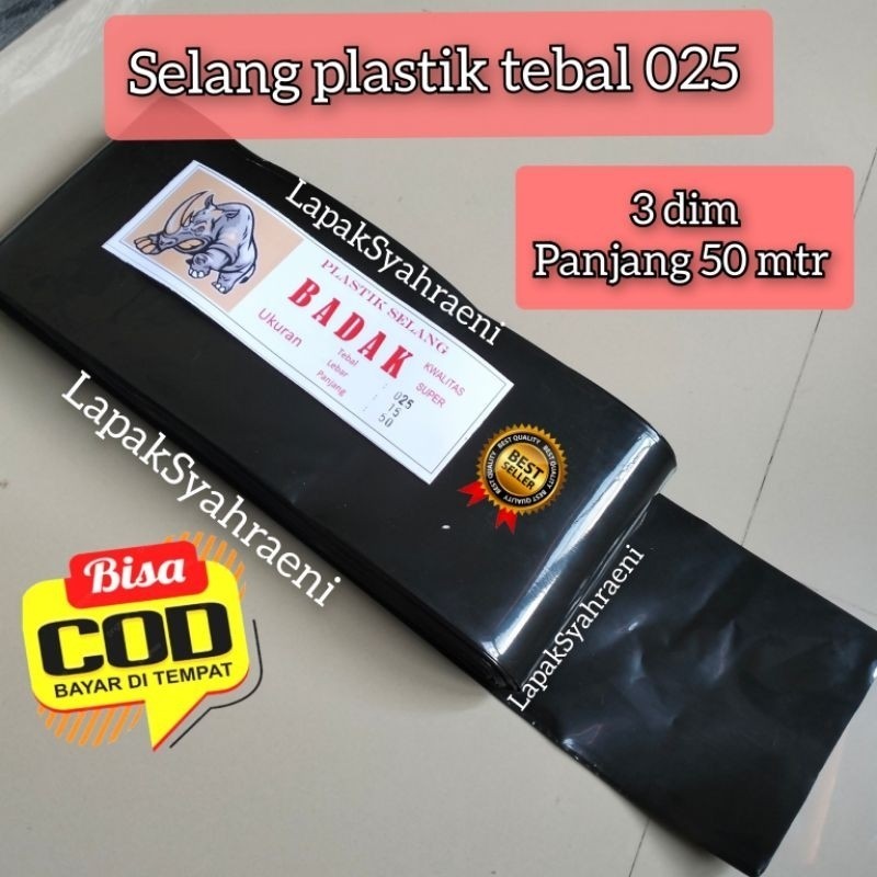 Jual Selang Plastik Hitam Dim X Mtr Tebal Mikron Selang Irigasi