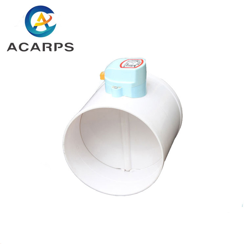 Jual PVC Plastic HAVC Damper Electric Air Valve Motorized Check Valve ...