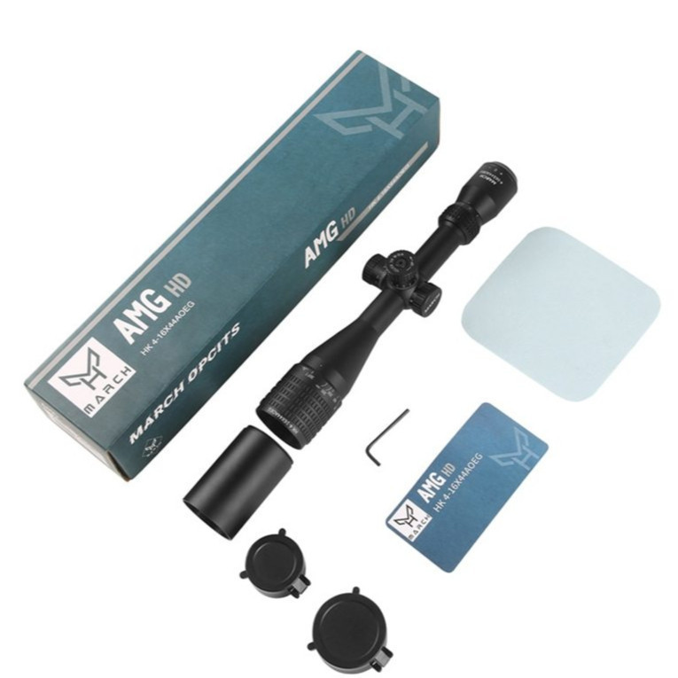 Jual TELESKOP T EAGLE MARCH 4-16X44 AOE HK RETIKEL BISA NYALA 2024 ...