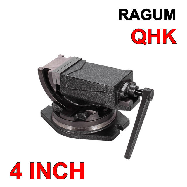 Jual Ragum 4 Inch QHK 100 mm Catok Mesin Tanggem Putar Sudut Miring ...