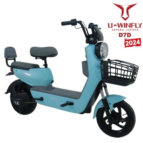 Jual Sepeda Listrik Uwinfly M60 Garansi Resmi U WIN FLY 2024 | Shopee ...